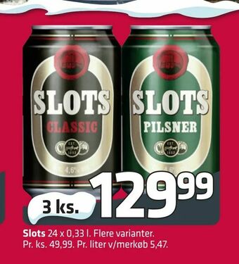 Fleggaard Slots tilbud