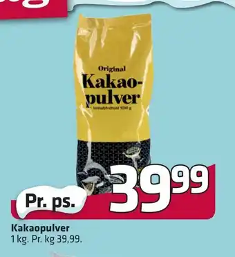 Kakaopulver