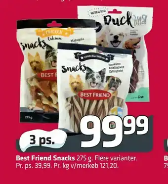 Fleggaard Best Friend Snacks tilbud