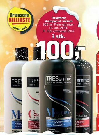 Fleggaard Tresemmé shampoo el. balsam tilbud