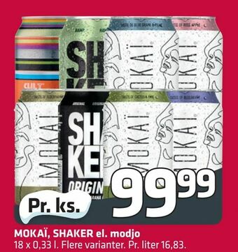 Fleggaard MOKAÏ, SHAKER el. modjo tilbud