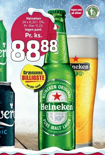 Fleggaard Heineken tilbud