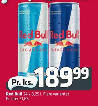 Fleggaard Red Bull tilbud