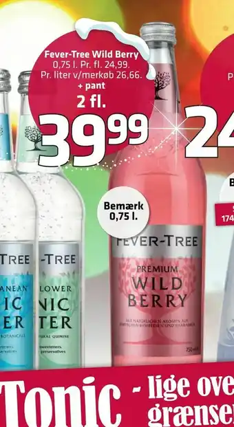 Fleggaard Fever-Tree Wild Berry tilbud