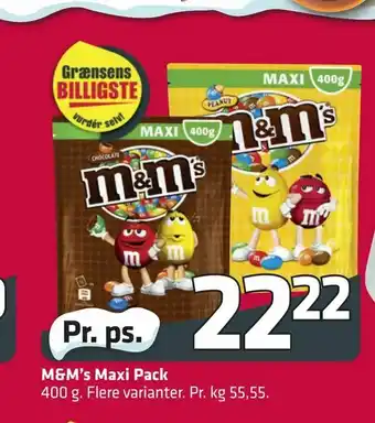 Fleggaard M&M's Maxi Pack tilbud
