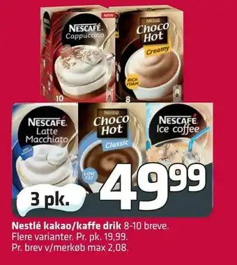 Fleggaard Nestlé kakao/kaffe drik tilbud