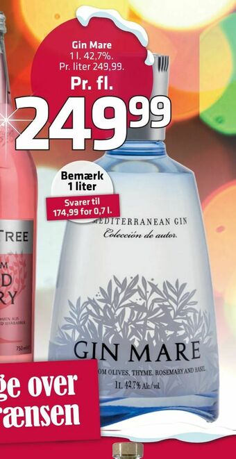 Fleggaard Gin Mare tilbud
