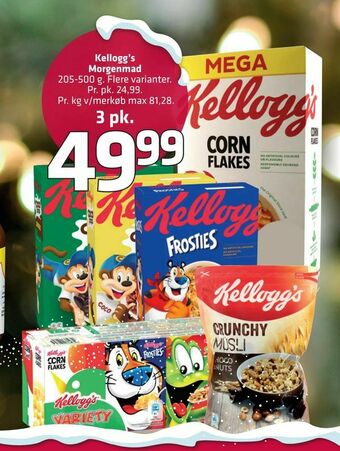 Fleggaard Kellogg's Morgenmad tilbud