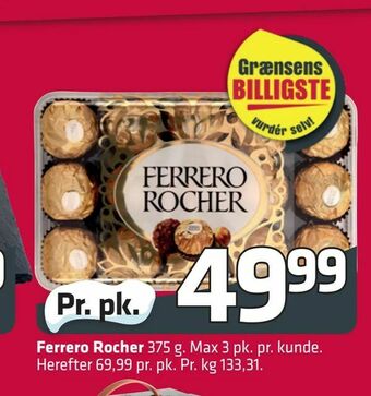 Fleggaard Ferrero Rocher tilbud