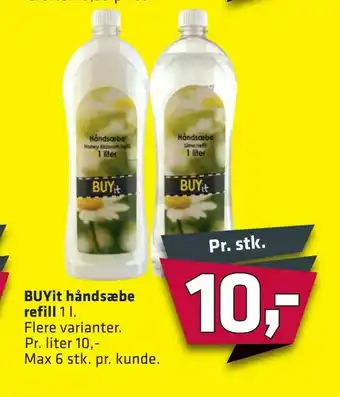 Fleggaard BUYit håndsæbe refill tilbud