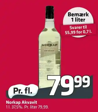 Fleggaard Norkap Akvavit tilbud