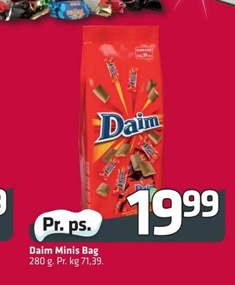Fleggaard Daim Minis Bag tilbud