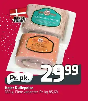 Fleggaard Højer Rullepølse tilbud