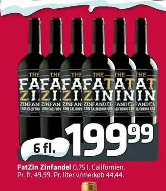 Fleggaard FatZin Zinfandel tilbud
