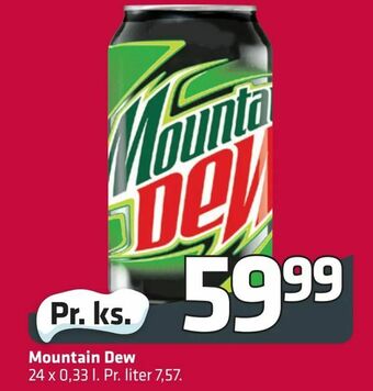 Fleggaard Mountain Dew tilbud