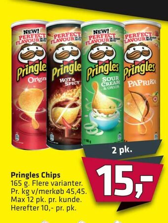 Fleggaard Pringles Chips tilbud