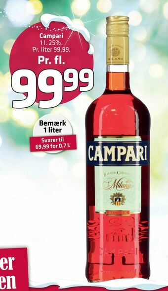 Fleggaard Campari tilbud
