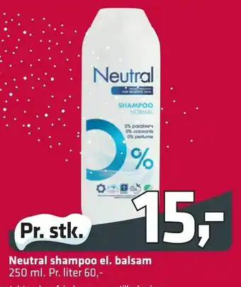 Fleggaard shampoo el. balsam Neutral tilbud