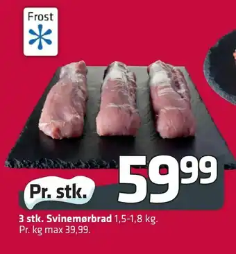 Fleggaard 3 stk. Svinemørbrad tilbud