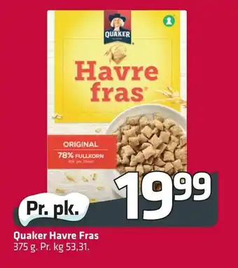 Quaker Havre Fras