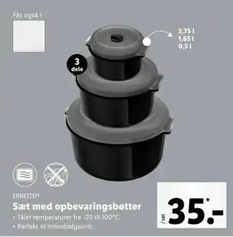Sæt med opbevaringsbøtter