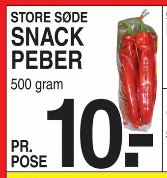 ABC Lavpris Snack peber tilbud