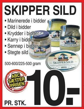 ABC Lavpris Skipper sild tilbud