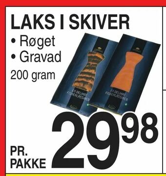 ABC Lavpris Laks i skiver tilbud