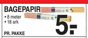 ABC Lavpris Bagepapir tilbud