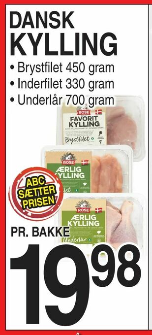 ABC Lavpris Kylling tilbud