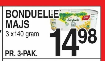 ABC Lavpris Bonduelle majs tilbud
