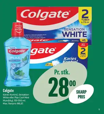 Min Købmand COLGATE tilbud