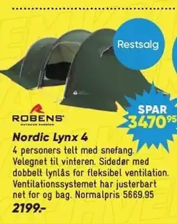 Bilka Nordic Lynx 4 tilbud