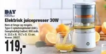 Harald Nyborg Elektrisk juicepresser 30W tilbud