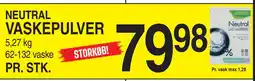 ABC Lavpris VASKEPULVER tilbud
