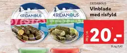 Lidl ERIDANOUS Vinblade med risfyld tilbud