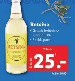 Lidl Retsina tilbud