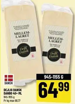 Løvbjerg DEJLIG DANSK DANBO 45+ ML tilbud