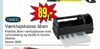 Harald Nyborg Værktøjskasse åben tilbud