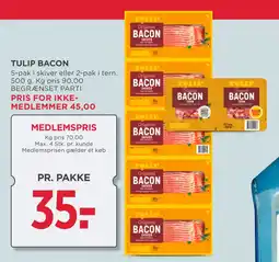 MENY TULIP BACON tilbud