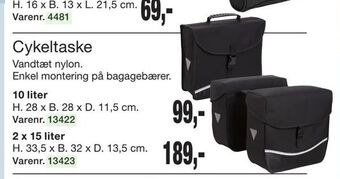 Harald Nyborg Cykeltaske tilbud