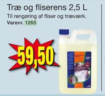 Harald Nyborg Træ og fliserens 2,5 L tilbud
