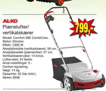 Harald Nyborg Plænelufter/ vertikalskærer tilbud