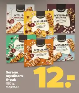 Netto SERENO myslibars 6-pak tilbud