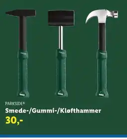 PARKSIDE® Smede-/Gummi-/Kløfthammer