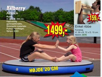 Harald Nyborg Airtrack tilbud