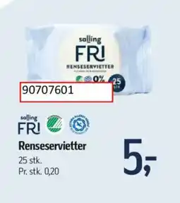 Føtex Renseservietter tilbud