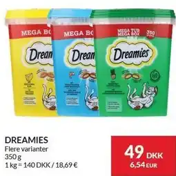 Nielsen's Discount DREAMIES tilbud