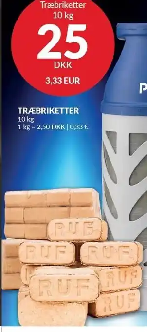 Nielsen's Discount TRÆBRIKETTER tilbud