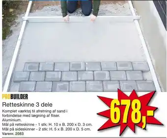 Retteskinne 3 dele